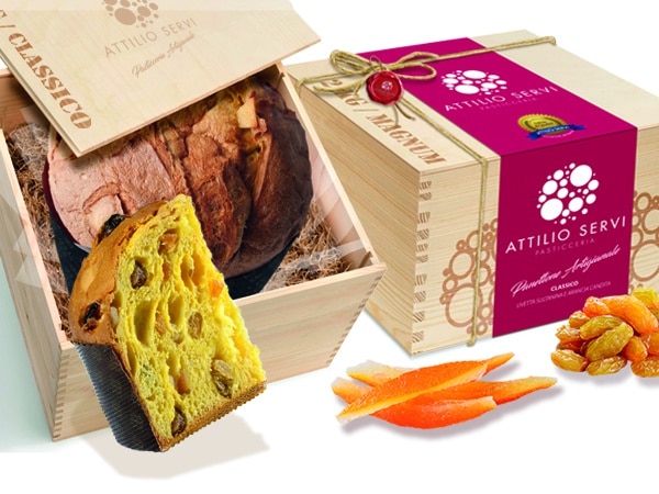 Panettone classico artigianale Attilio Servi