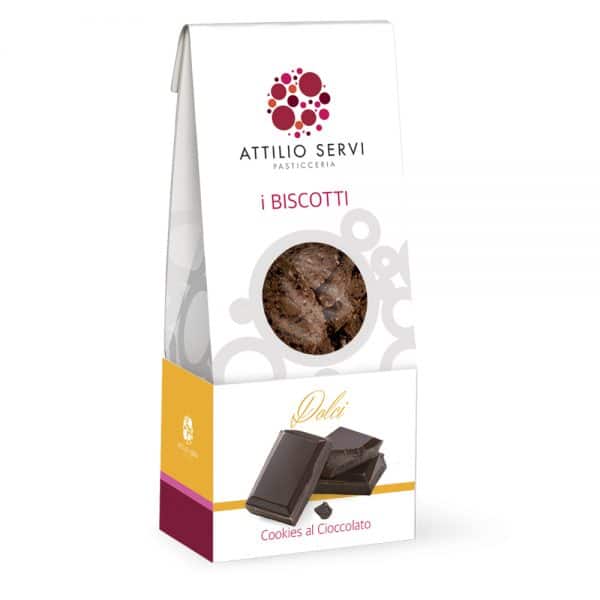 Cookies artigianali al cioccolato Attilio Servi