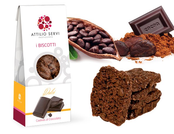 Cookies al cioccolato Attilio Servi