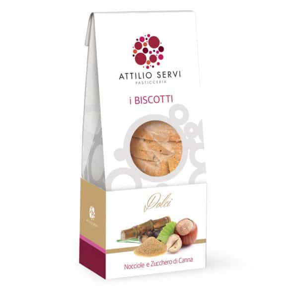 Biscotti artigianali nocciole e zucchero di canna