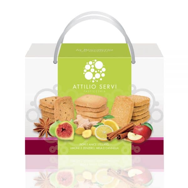 Shopper con biscotti speziati Attilio Servi