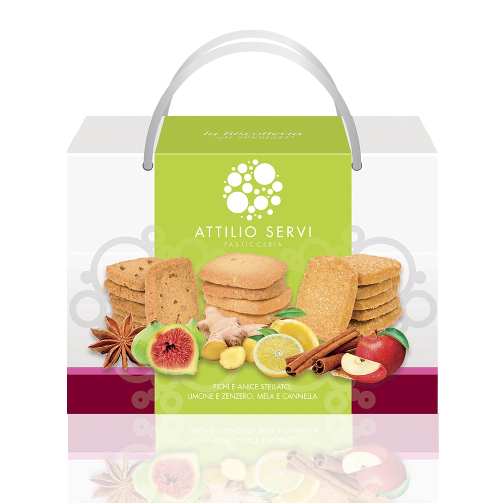 Shopper con biscotti speziati Attilio Servi