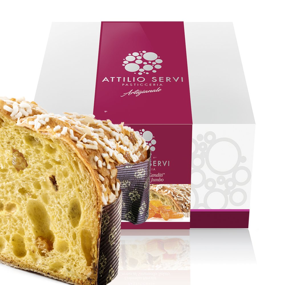 Colomba artigianale classica senza canditi Atiilio Servi