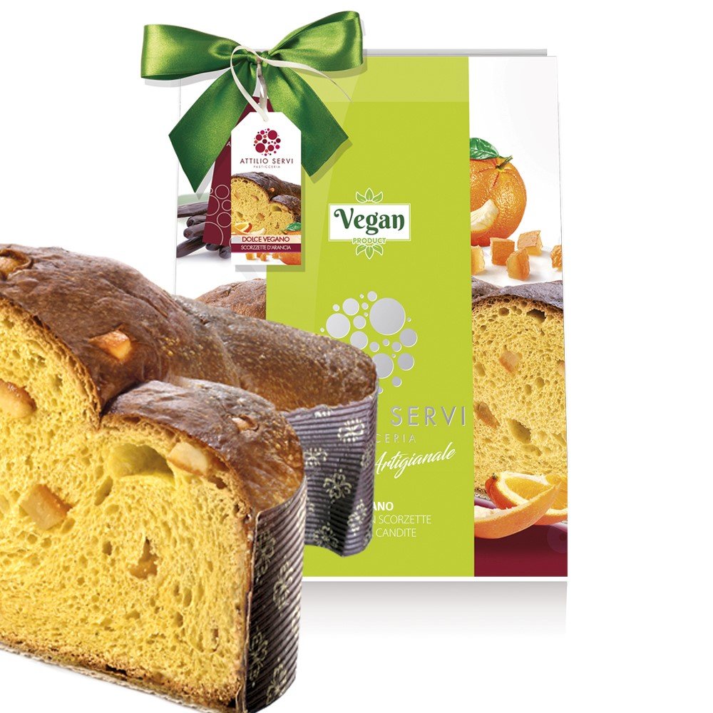 Colomba di Pasqua artigianale vegana Attilio Servi